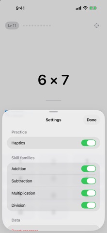 Pure Math Drills Screenshot 4 of 4