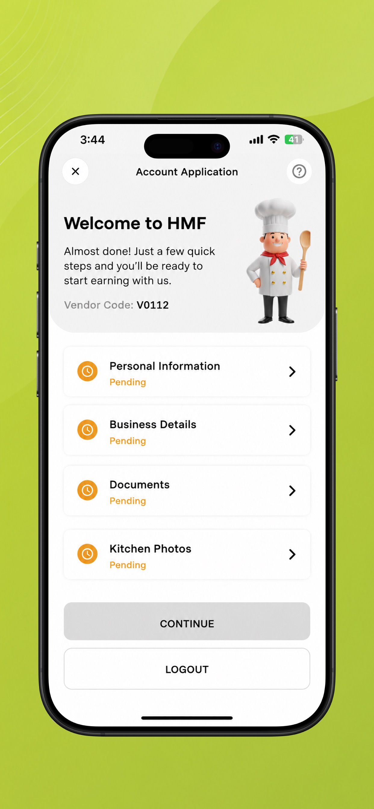 Screenshot 3 of HMF Vendor
