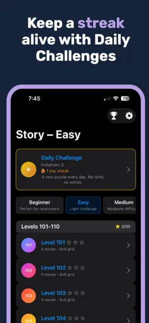 GradientXYZ - The Color Puzzle screenshot 3