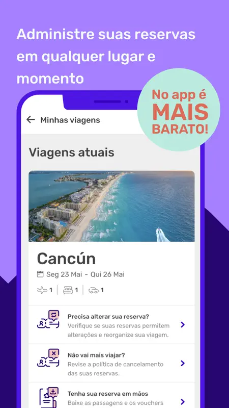 Decolar: Voos e Hotéis screenshot 3 of 5