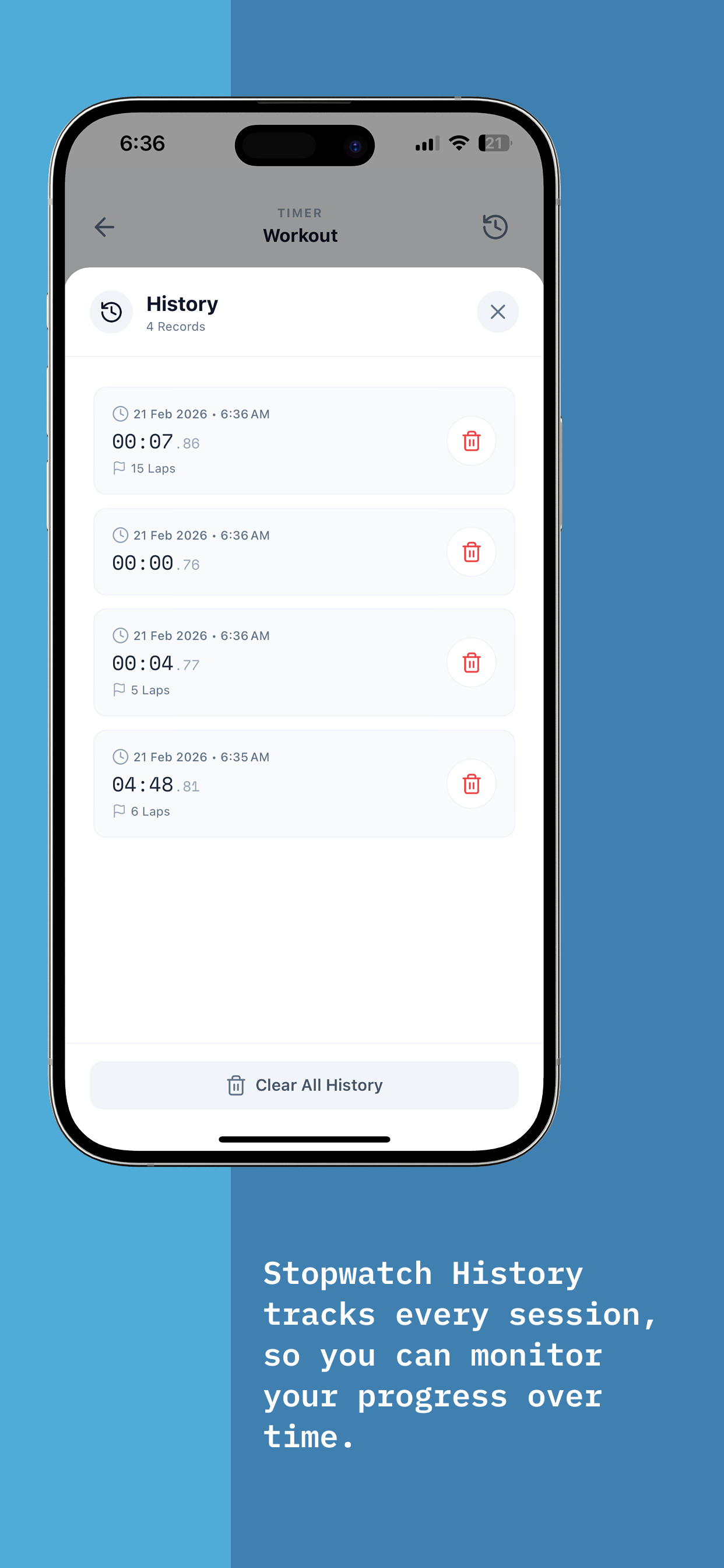 Stopwatch - Multiple Stopwatch screenshot 3