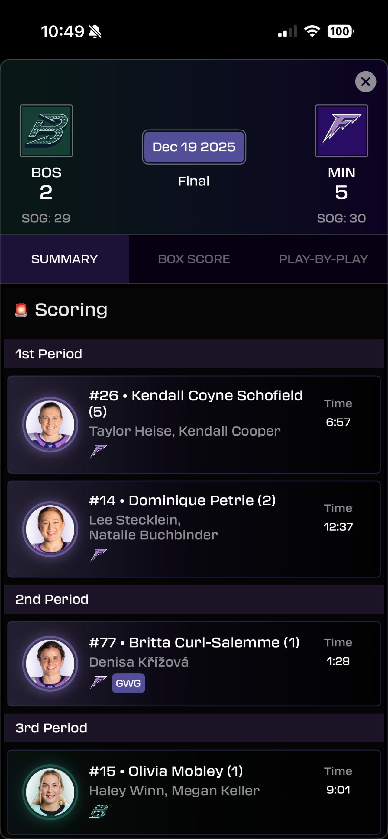 PWHL Fan screenshot 8