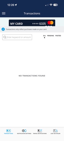 802 CU Card App iPhone screenshot