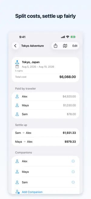 BuildYourTrip: Trip Planner screenshot 1