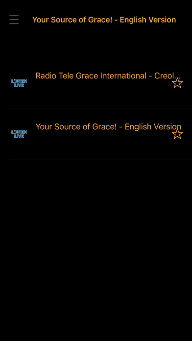 Radio Tele Grace International screenshot