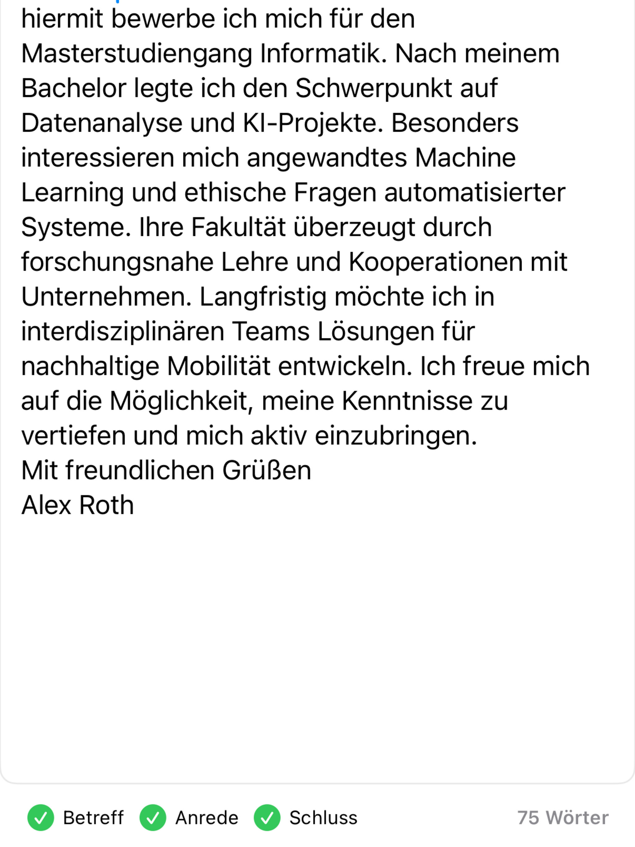 Brief Schreiben Deutsch Lernen screenshot 5