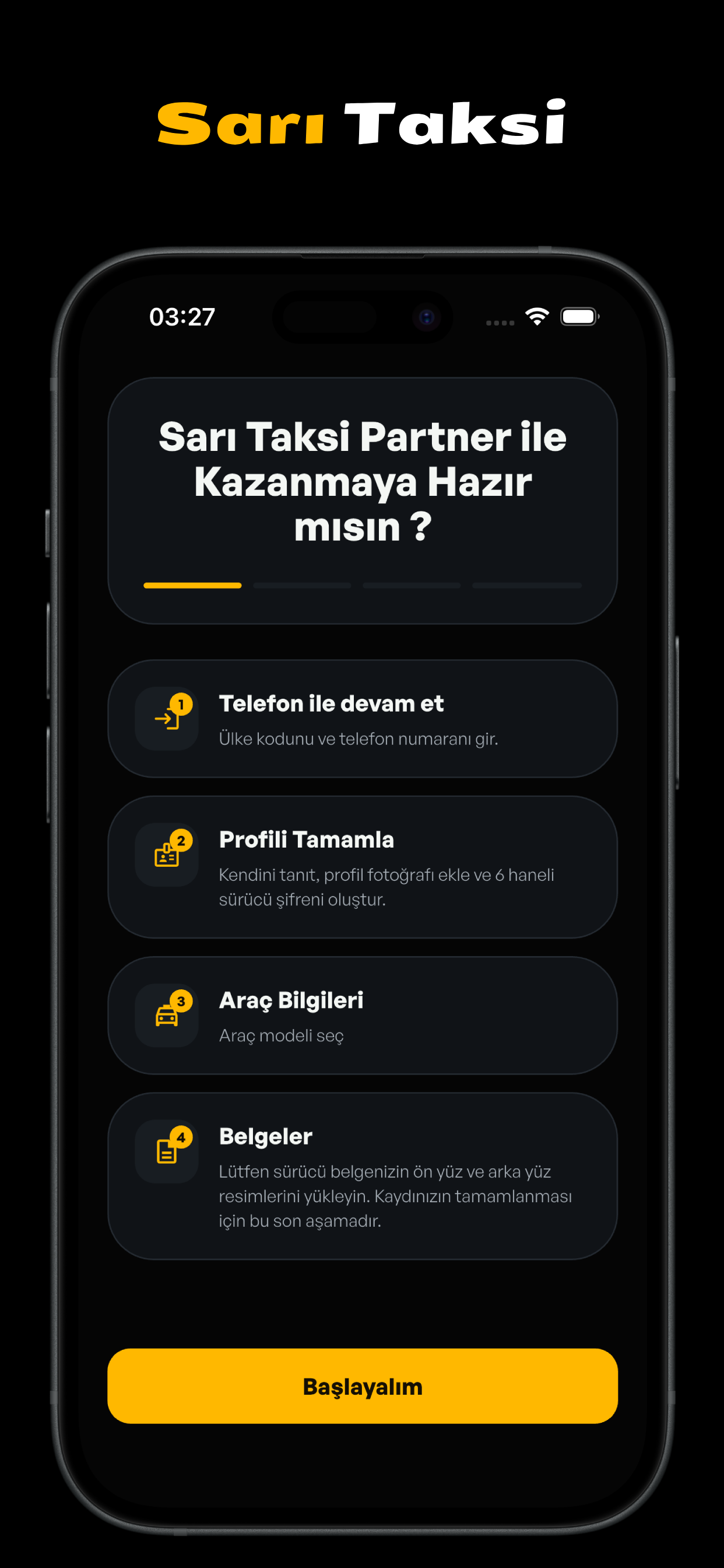 Sarı Taksi Partner