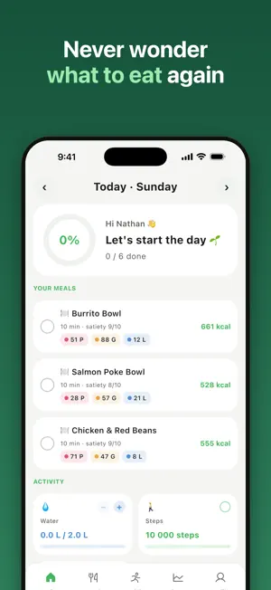 NutriMaxing: ADHD Meal Planner screenshot 1