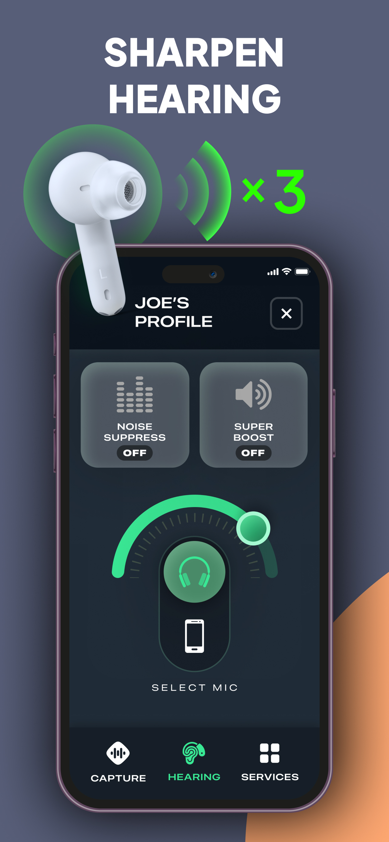 LISTENING DEVICE - HEARING AID