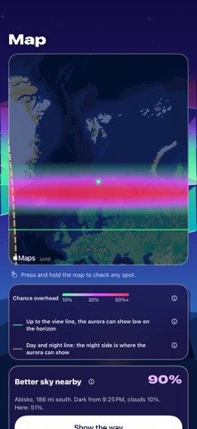 Polarglow: Aurora Alerts screenshot 3