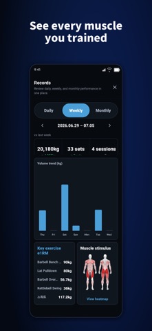 AutoFit Routine – Workout Log Screenshot 6 of 8