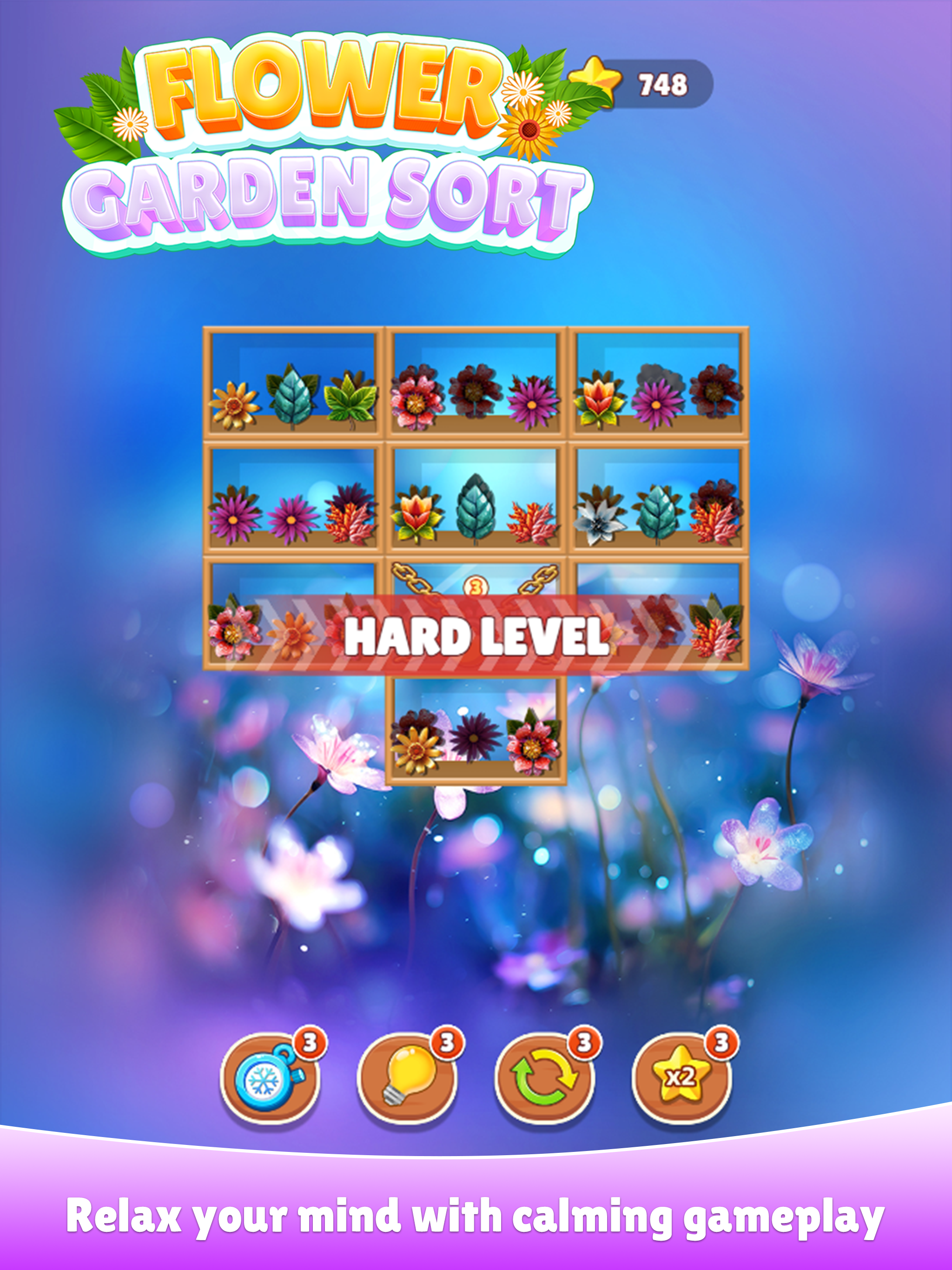 Plant Sort Flower Match Triple screenshot 17