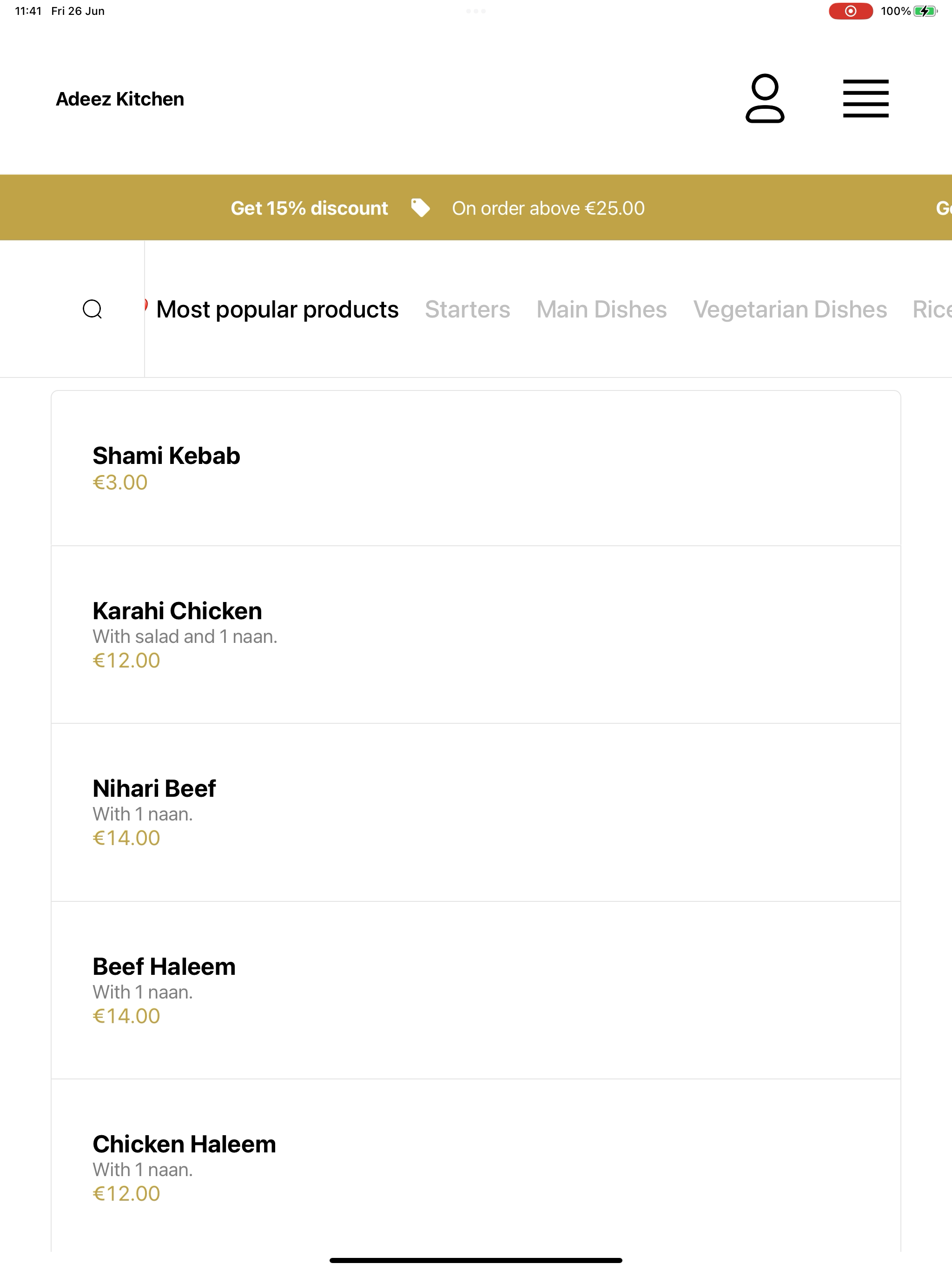 Adeez Kitchen screenshot 14