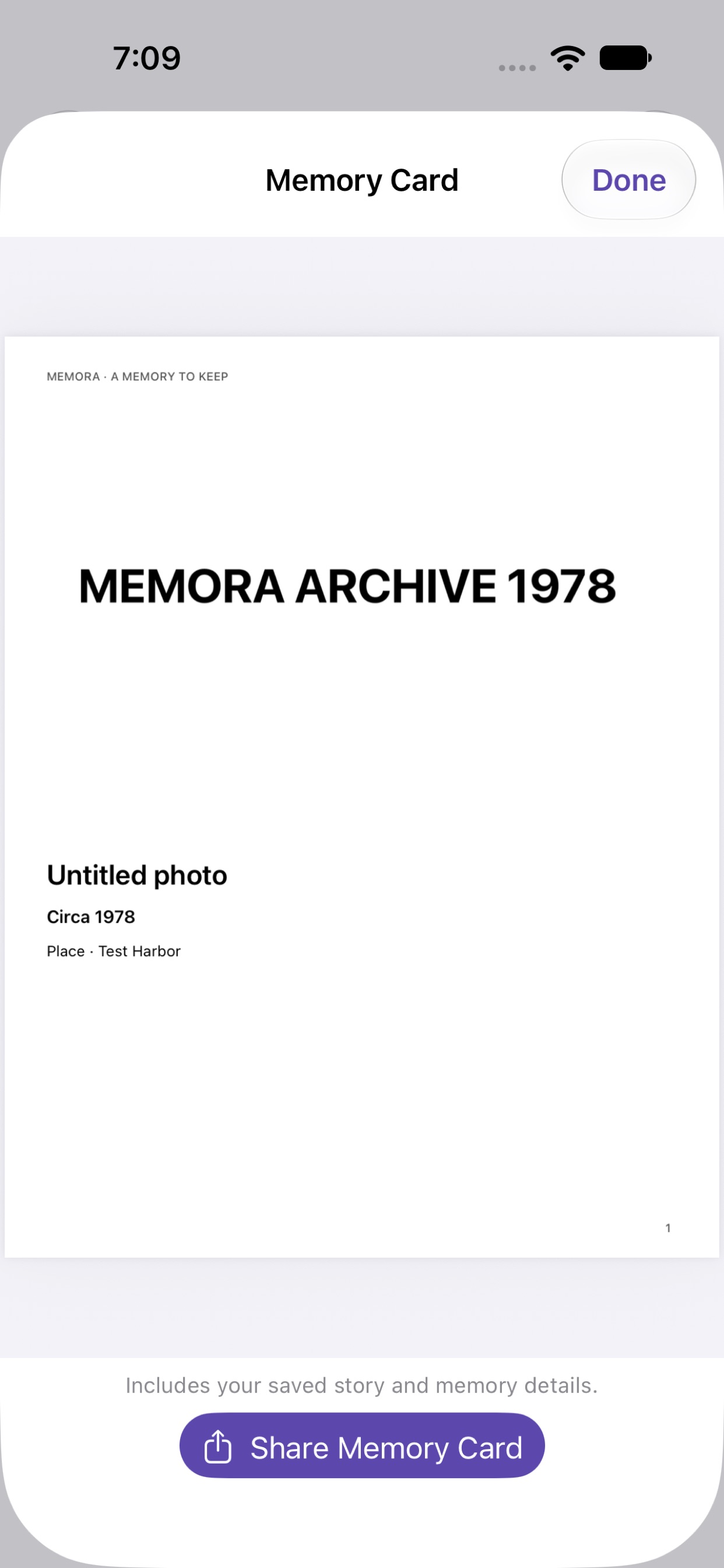 Screenshot 4 of Memora: Photo Scan & Organize