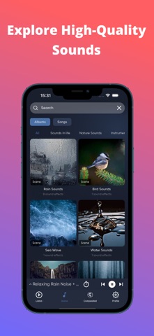 Sleepy – White Noise for Sleep iPhone screenshot