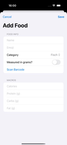 MyCaloriesTracker Screenshot 2 of 3
