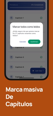 Leyendo Biblia - Tracking screenshot