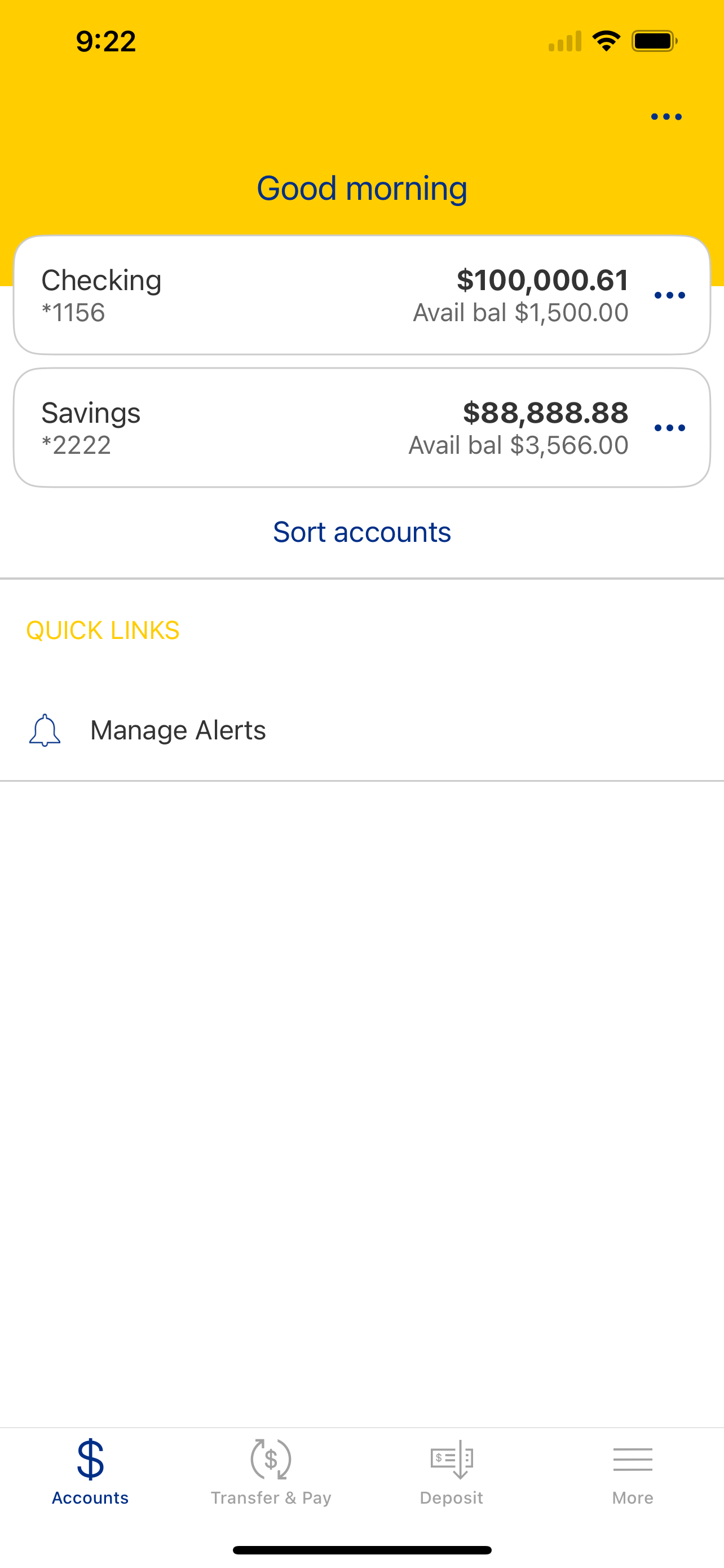 Beacon Business Bank Mobile screenshot 3