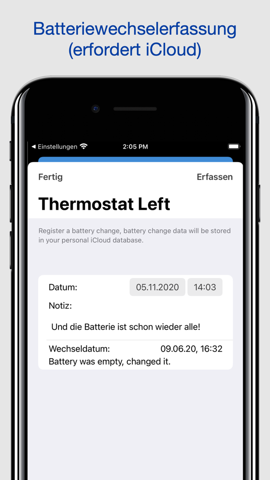 #4. Battery Status for HomeMatic (iOS) Podle: ZeeZide GmbH