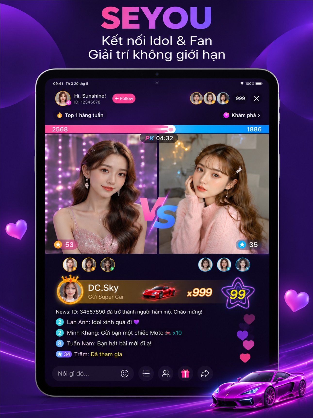 Screenshot 7 of SEYOU Live - Live Stream, Chat