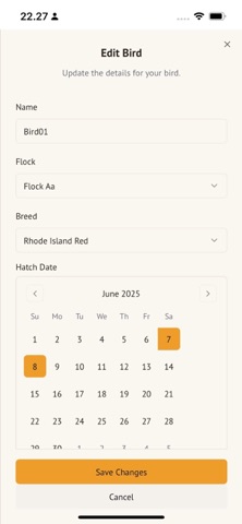 Chicken Egg Tracker Logging Screenshot 3 of 6