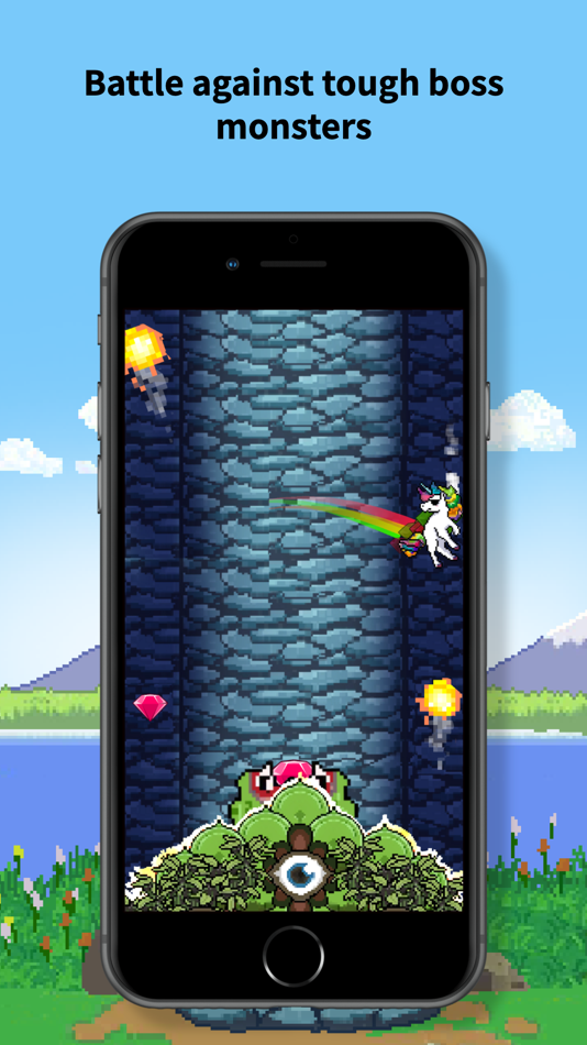 #2. Jack the Jumping Unicorn (iOS) 由: CHRISTIAN ANDREAS DR. TECHN. KONCILIA