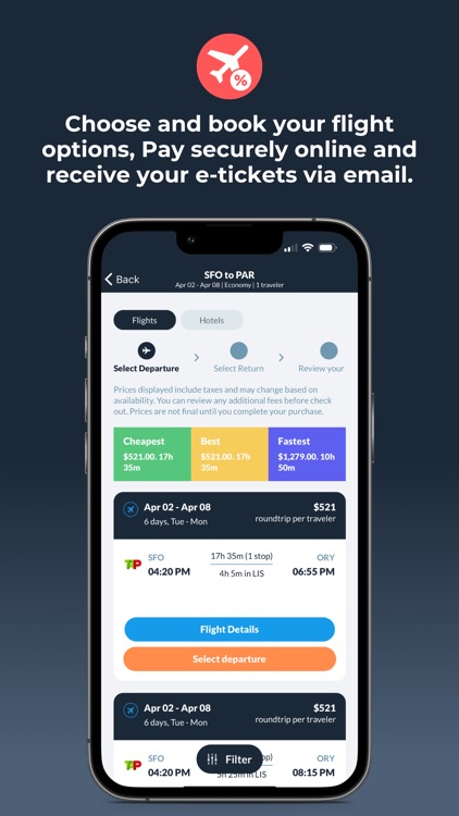 OneAir: Hotel & Flight Deals screenshot-4