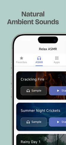 Pure Ambience – Sleep & Focus iPhone screenshot