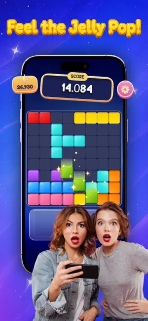 Jelly Blast: Block Puzzle screenshot 1