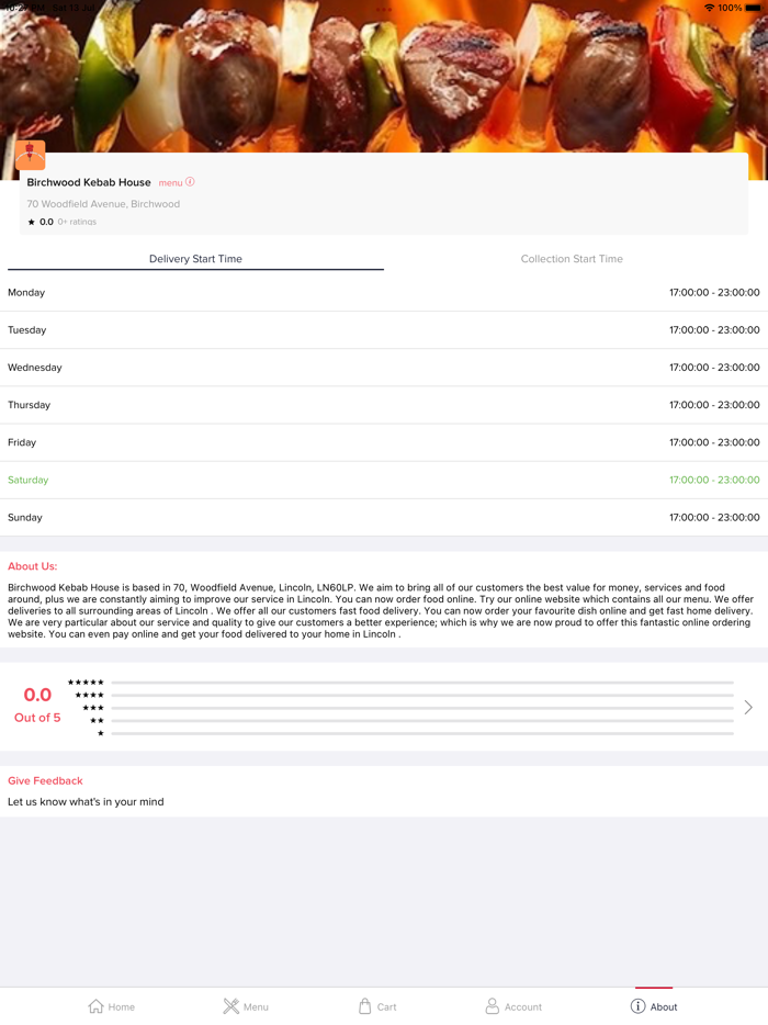 Birchwood Kebab House Online