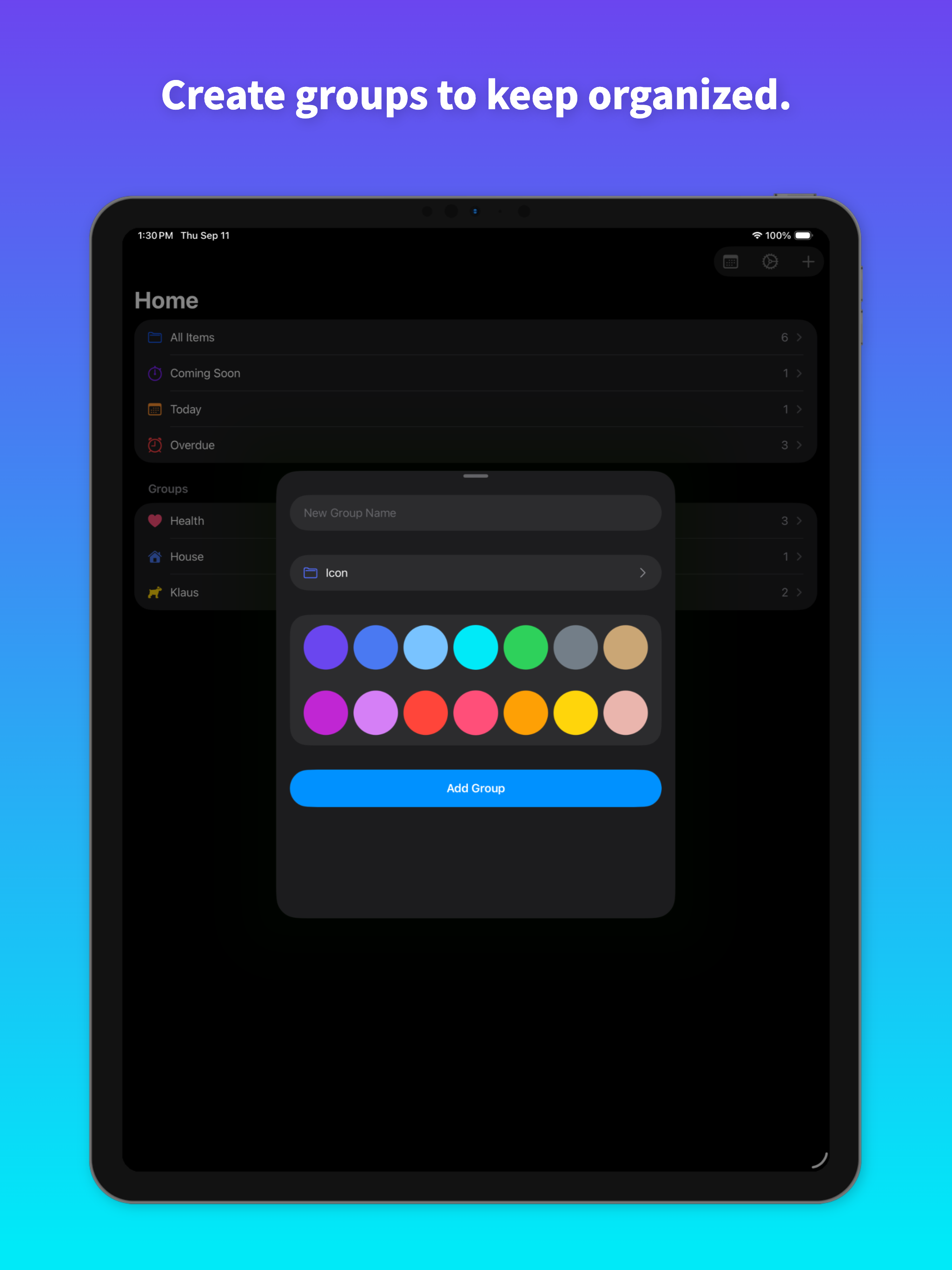 Repeaters: Track Repeat Todos