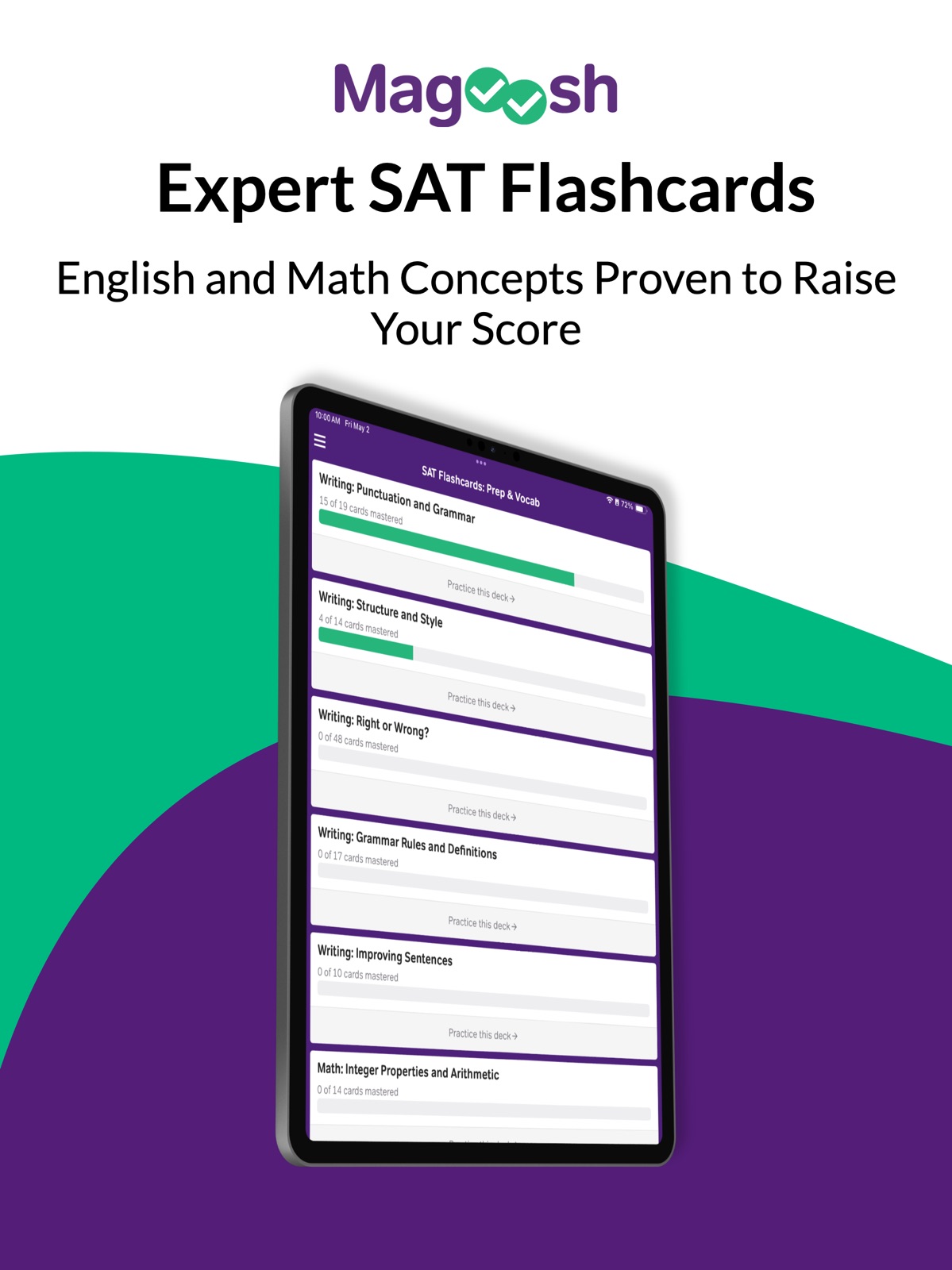 SAT Flashcards: Prep & Vocab ipad screenshot 1