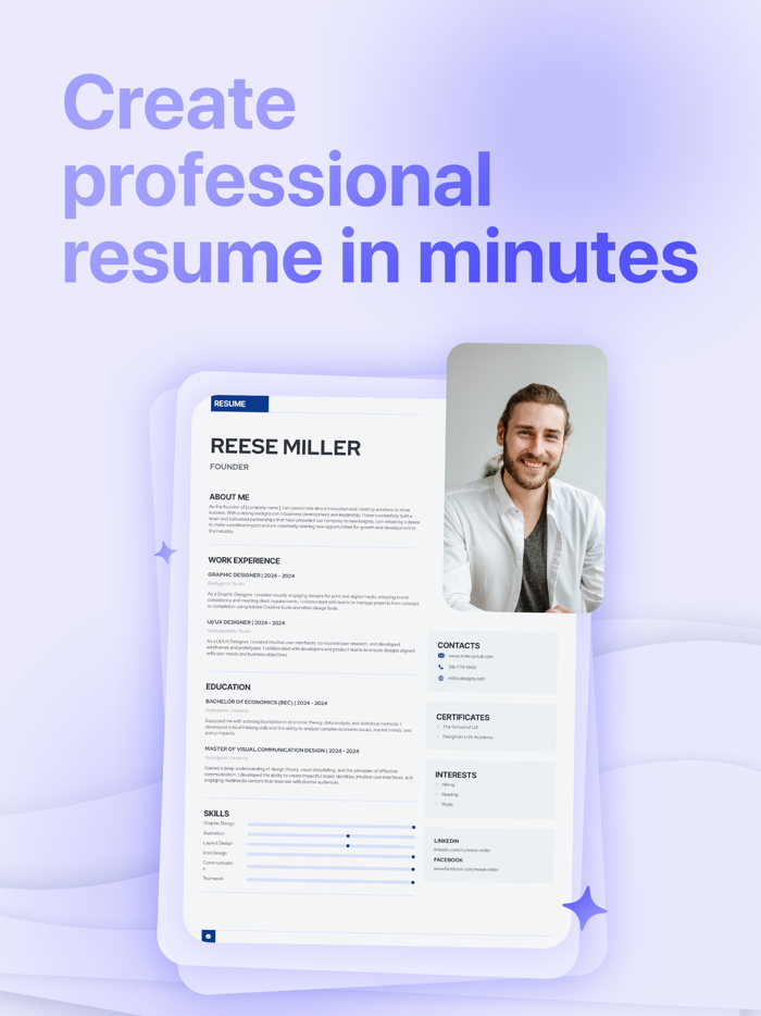 CVNow CV Resume maker