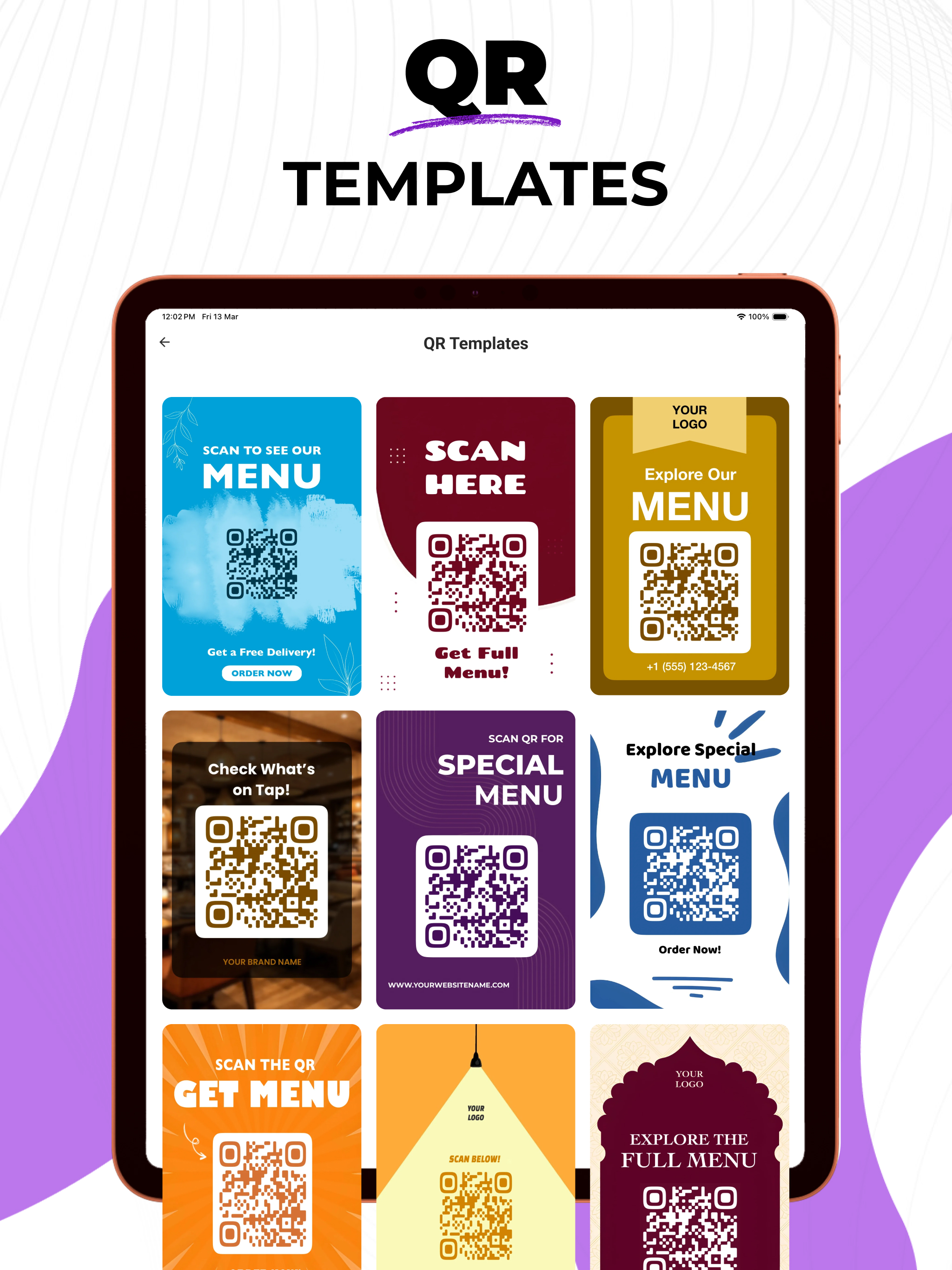 Menu Maker - Food & Restaurant screenshot 11