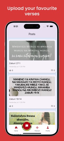Biblia Takatifu App (Offline) iPhone screenshot