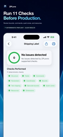 ZPLora: ZPL Label Viewer iPhone screenshot