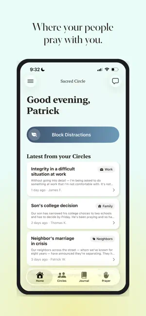 Sacred Circle — Pray Together screenshot 2