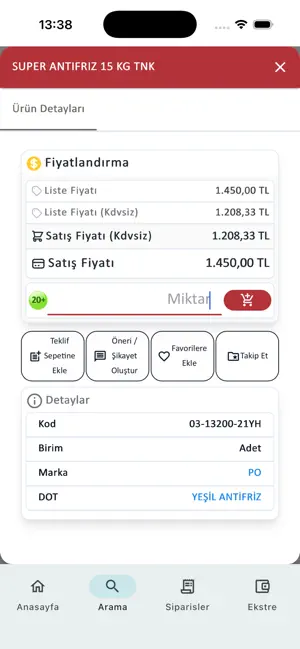 Aslanlar Petrol B4B screenshot 3