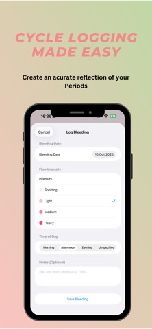 Period Tracking: Elva Screenshot 3 of 8