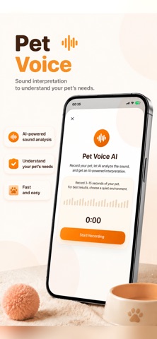 Pet Translator: PetTalk AI iPhone screenshot