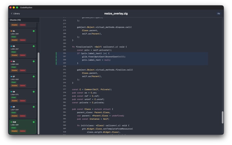 Code Rhythm screenshot
