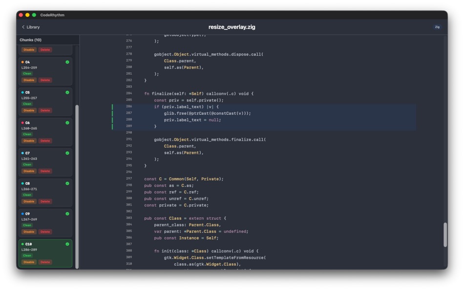 #3. Code Rhythm (macOS) di: Stefan Viol
