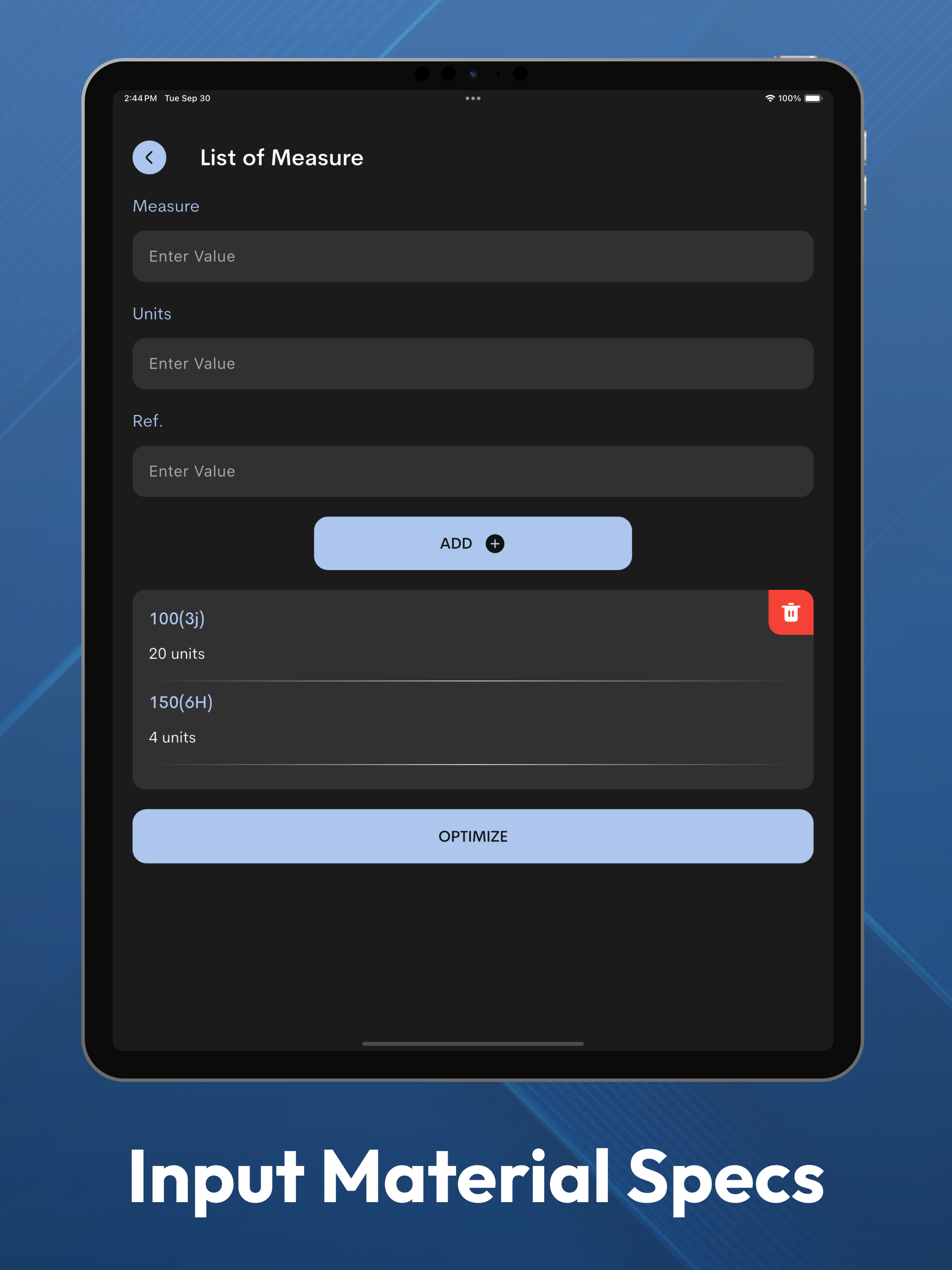 Cutter optimizer screenshot 9