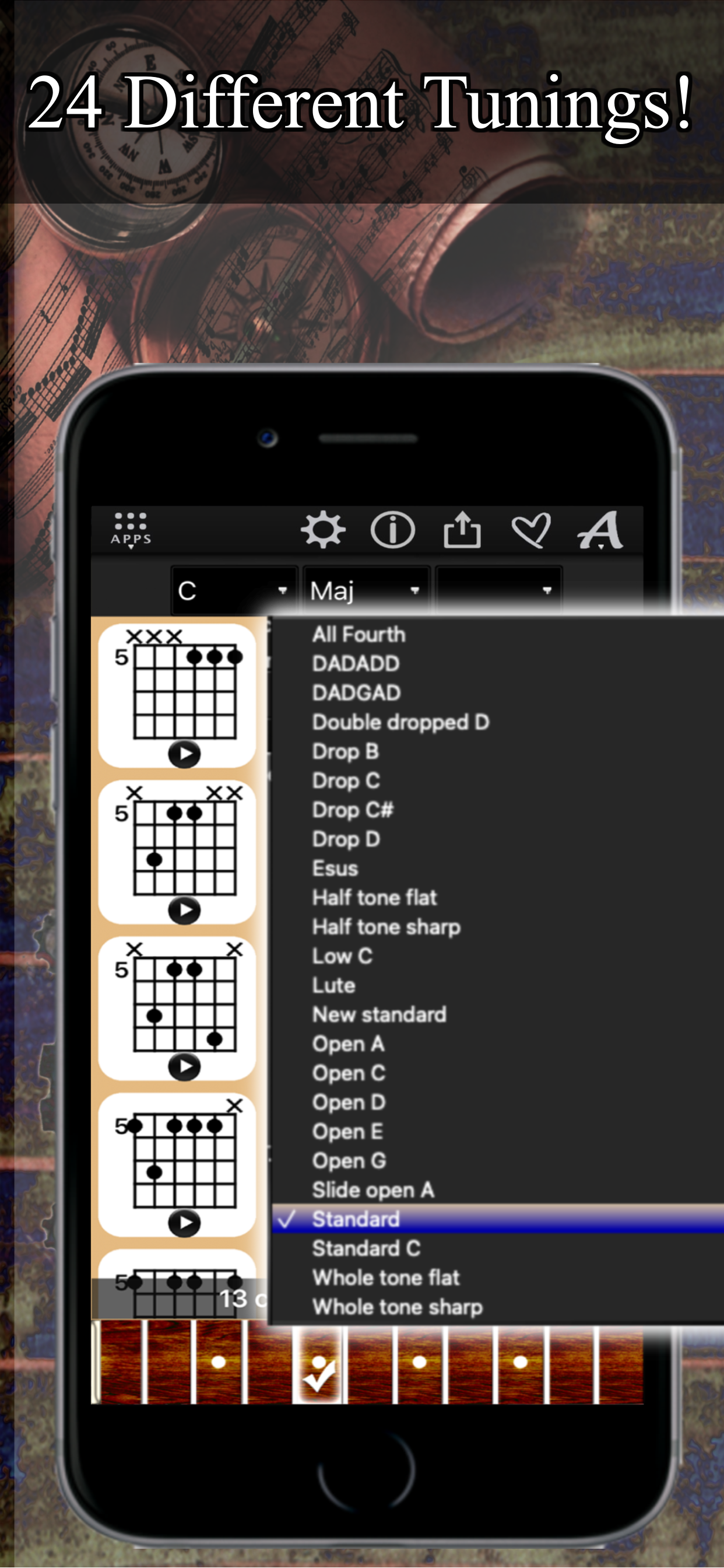 Guitar Chords Compass