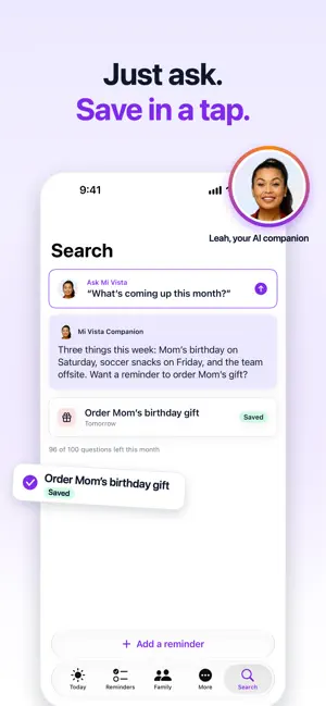 Mi Vista: Reminders & Lists screenshot 3