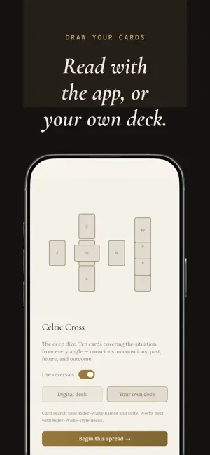 Liminal Tarot screenshot 4