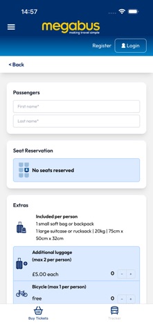 Megabus UK Screenshot 4 of 6