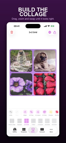 Collage Maker: Grid & Layout Screenshot 1 of 5