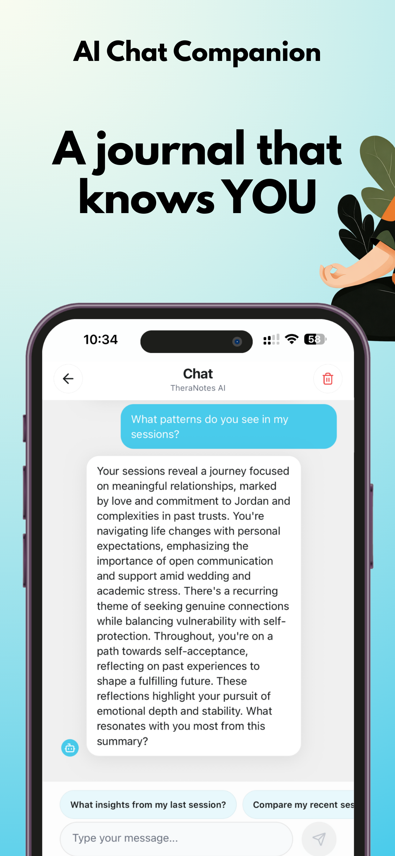 TheraNotes: AI Therapy Journal screenshot 4