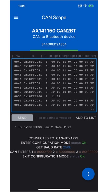 CAN2BLE Configuration screenshot-4